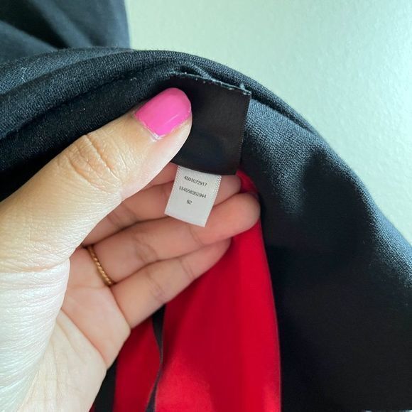 WHITE HOUSE BLACK MARKET BLACK SLEEVELESS FAUX WRAP DROP WAIST DRESS WOM… - Picture 6 of 8